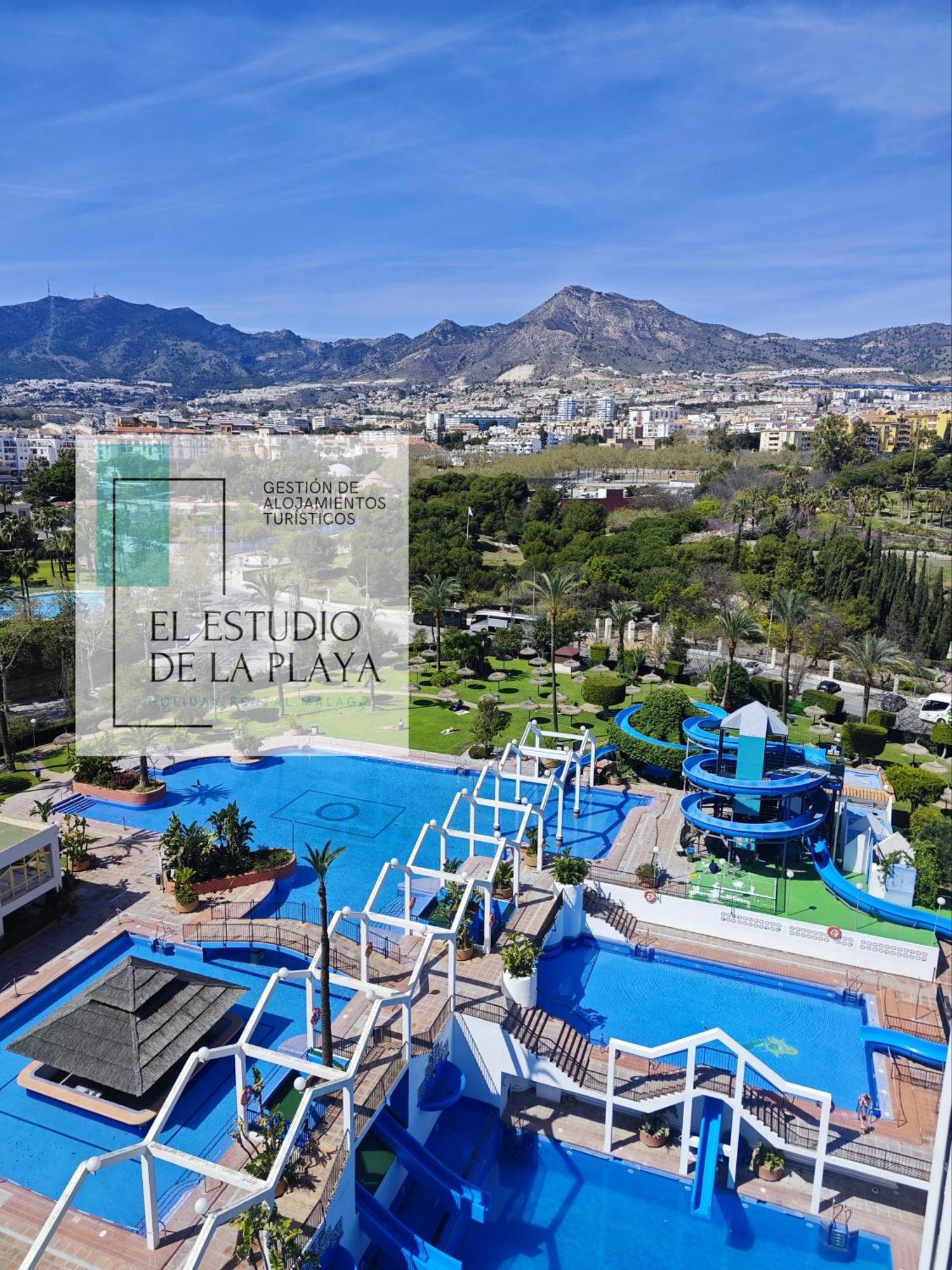 El Estudio De La Playa Benalbeach Vistas Al Mar Apartament